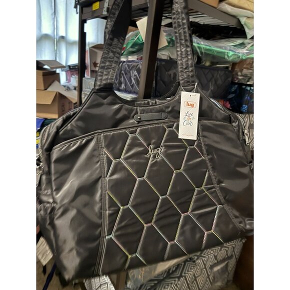 lug Accessories - LUG Pontoon 2 Overnight Bag NWT - Black